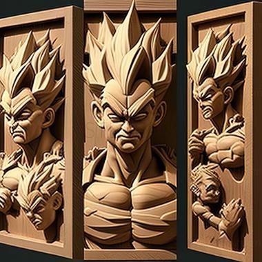 3D модель Игра Dragon Ball Z Ultimate Tenkaichi (STL)